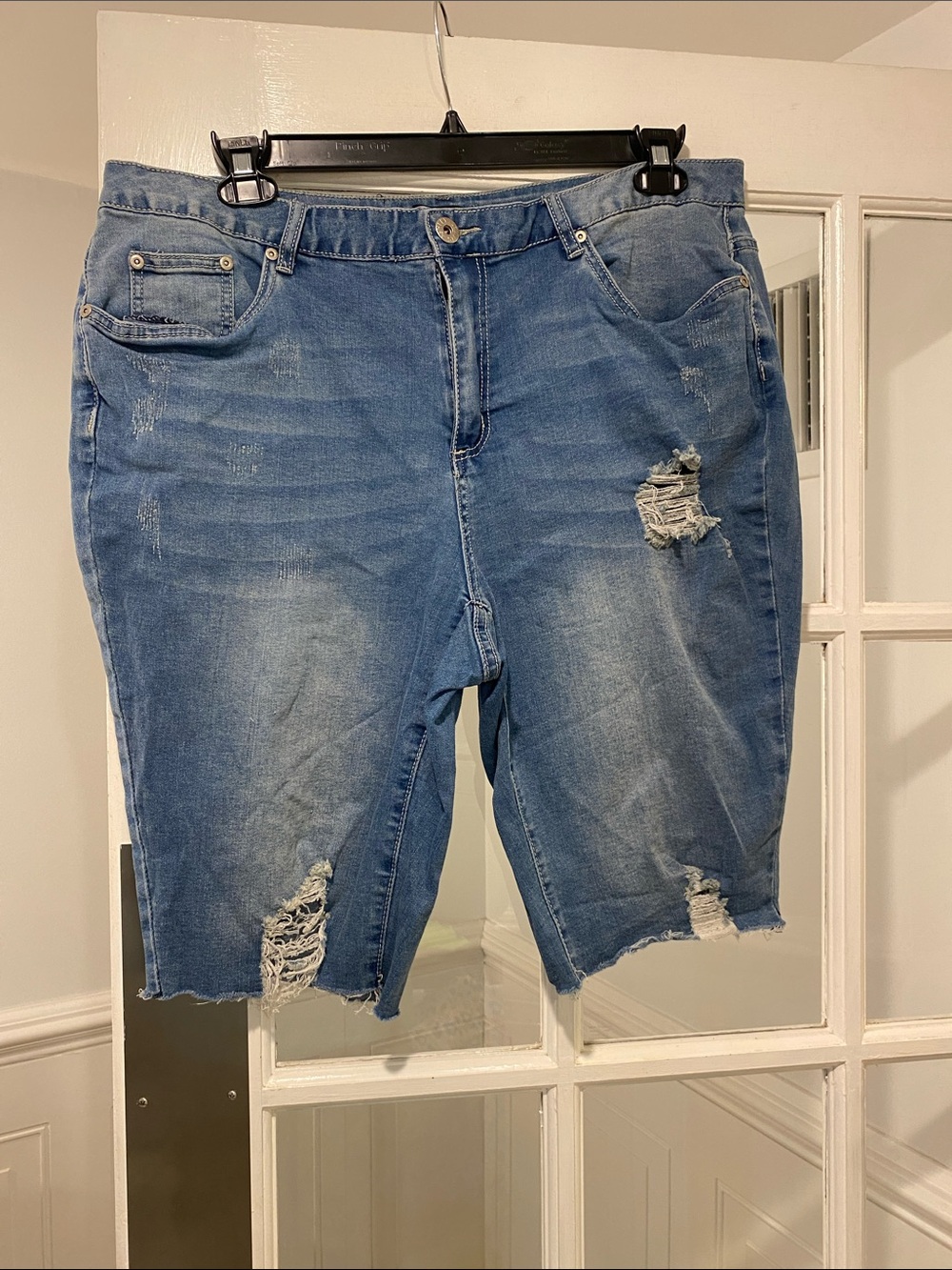Ashley Stewart size 18 jeans shorts good condition
